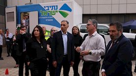 ביקור משלחת אזרבייגן, צילום: סטודיו גיני